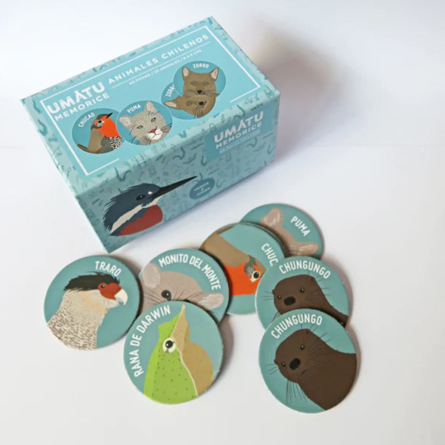 Memorice Animales Chilenos