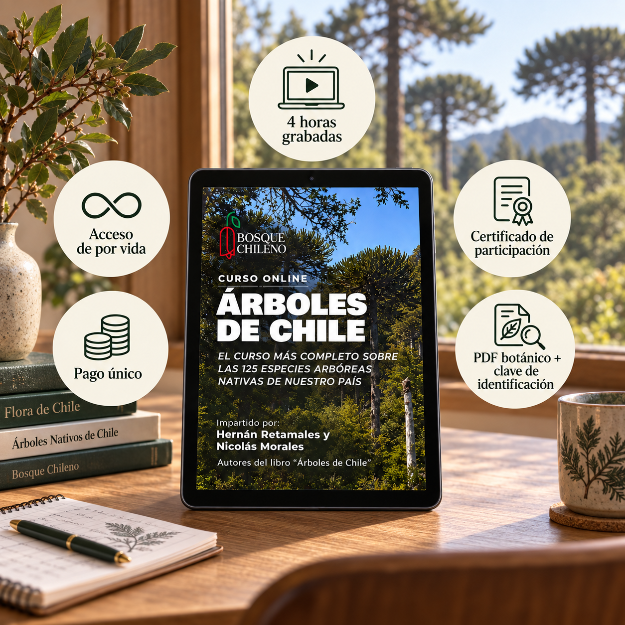 Curso digital: Árboles de Chile