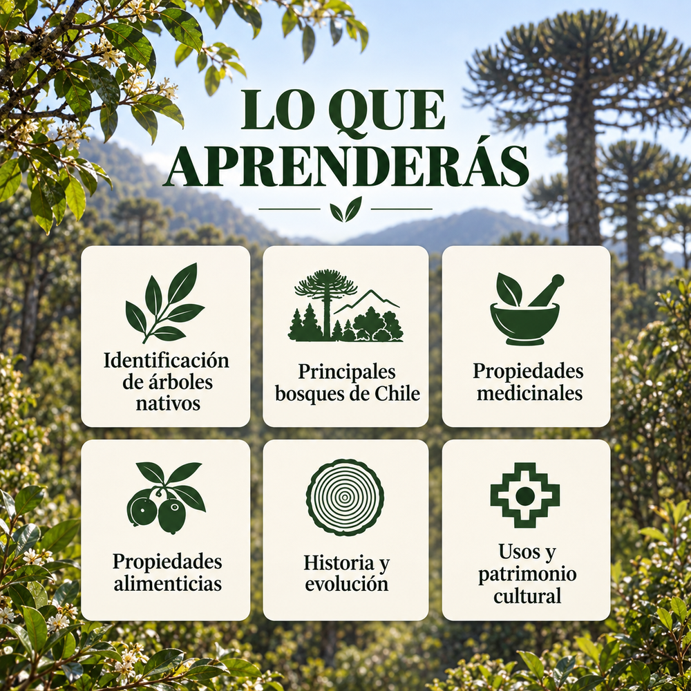 Curso digital: Árboles de Chile