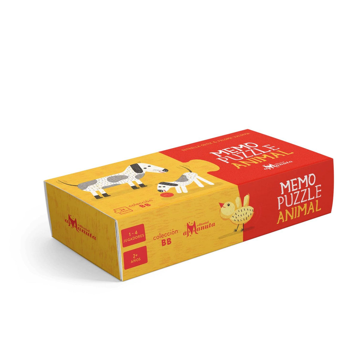 Memo puzzle animal