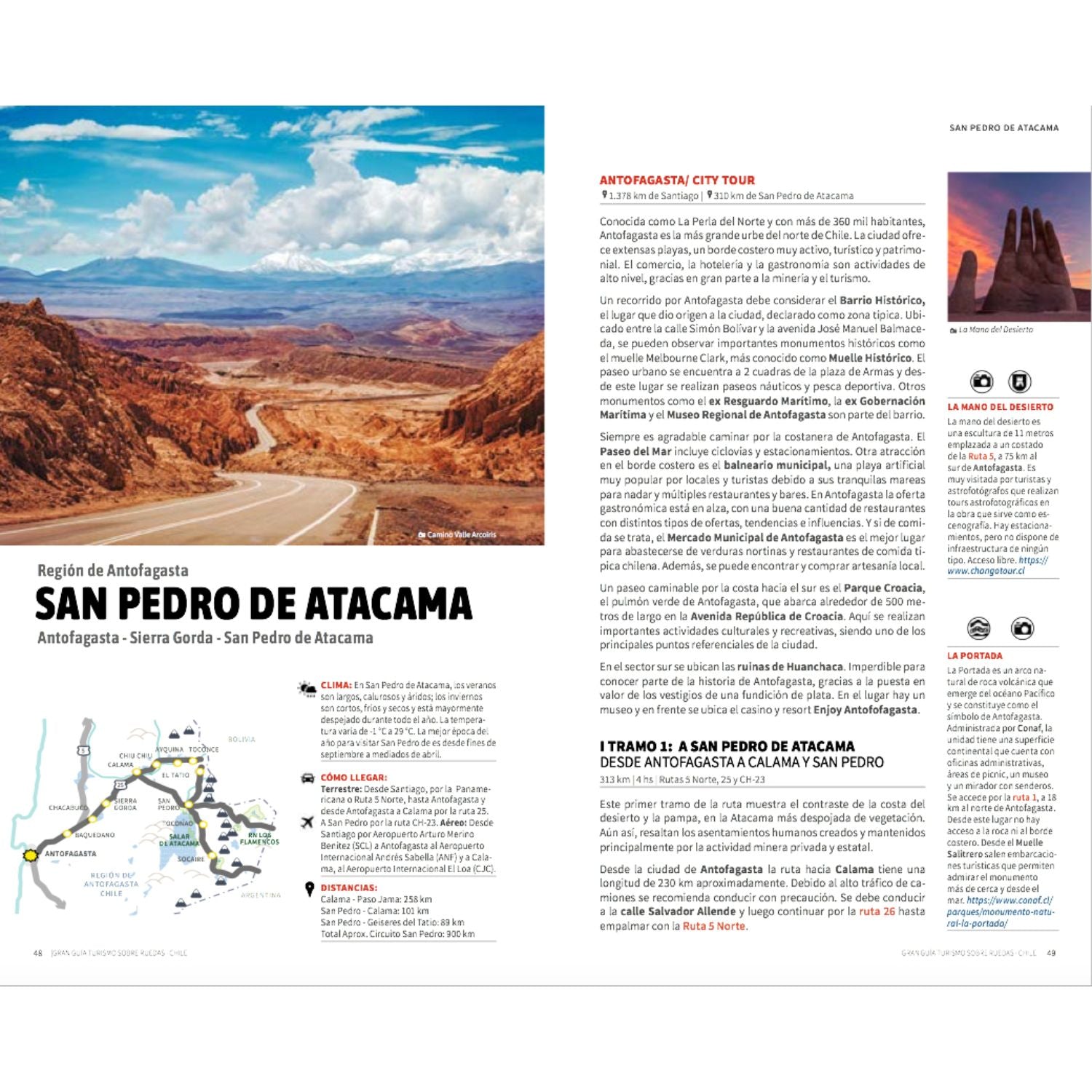 La gran guía de Chile - Turismo sobre ruedas