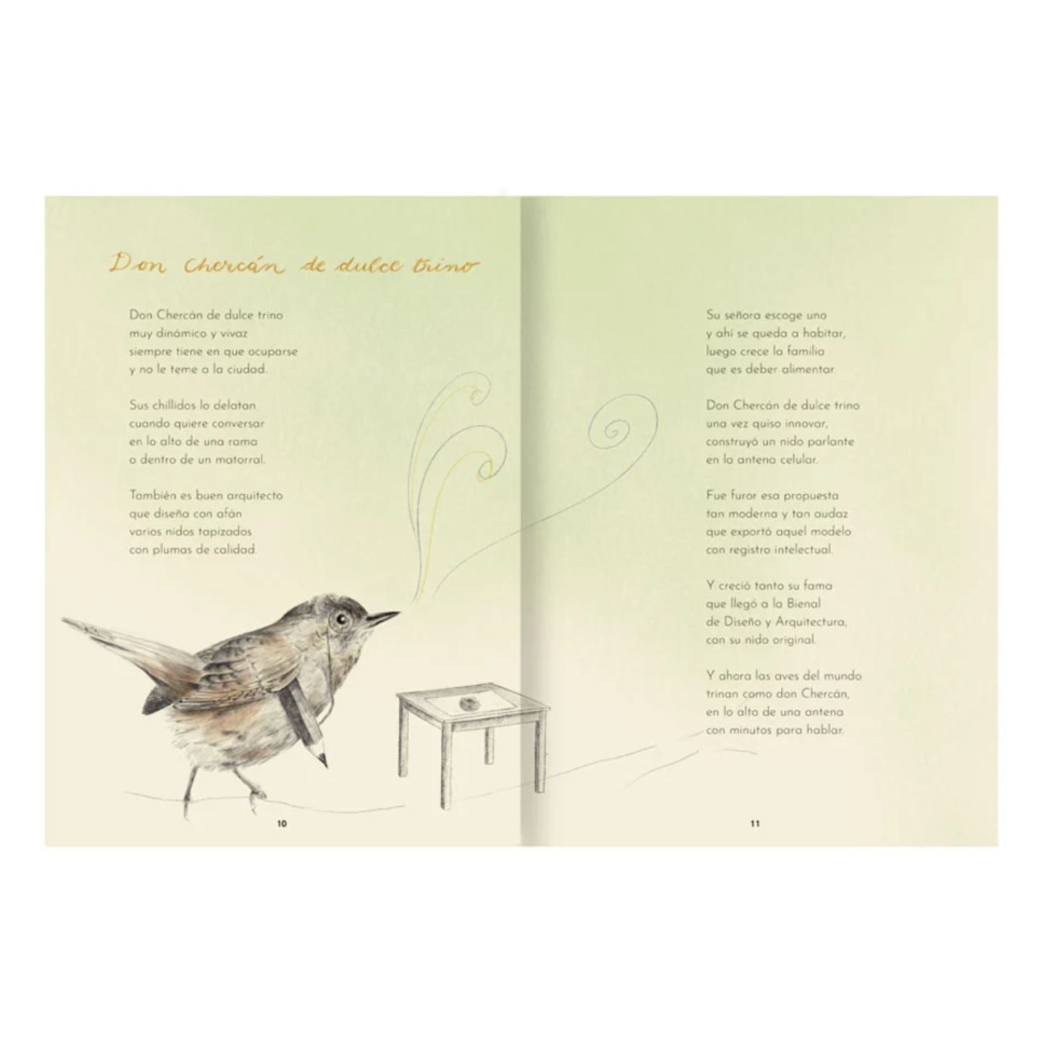 Vuelos y trinos. Poemario de aves