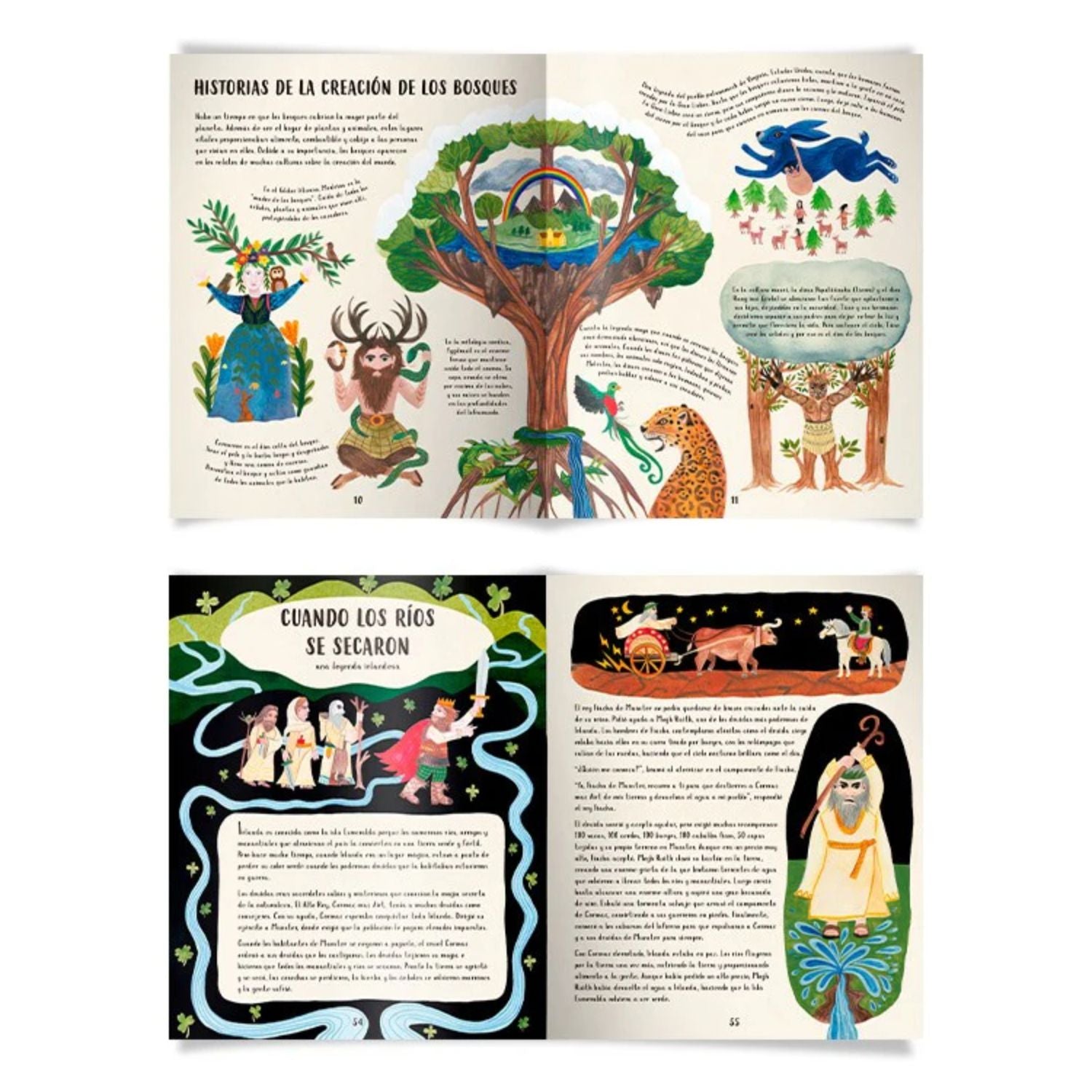 Mitos y leyendas de la tierra y el agua