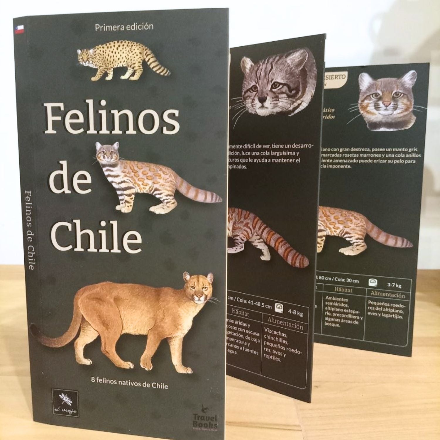 Guía de bolsillo - Felinos de Chile