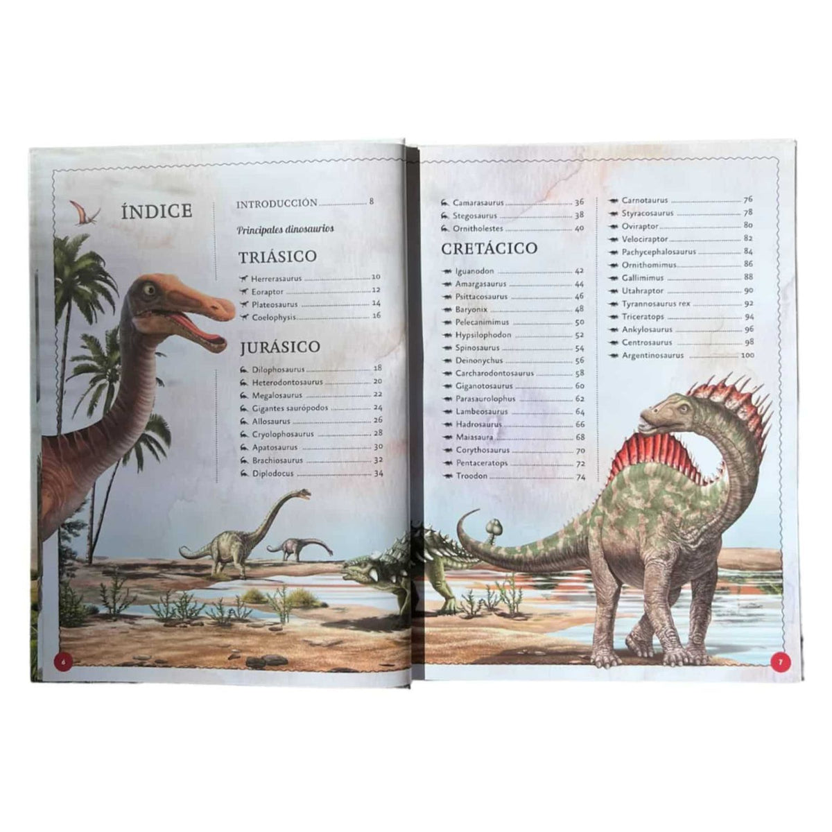El magnifico libro de los dinosaurios