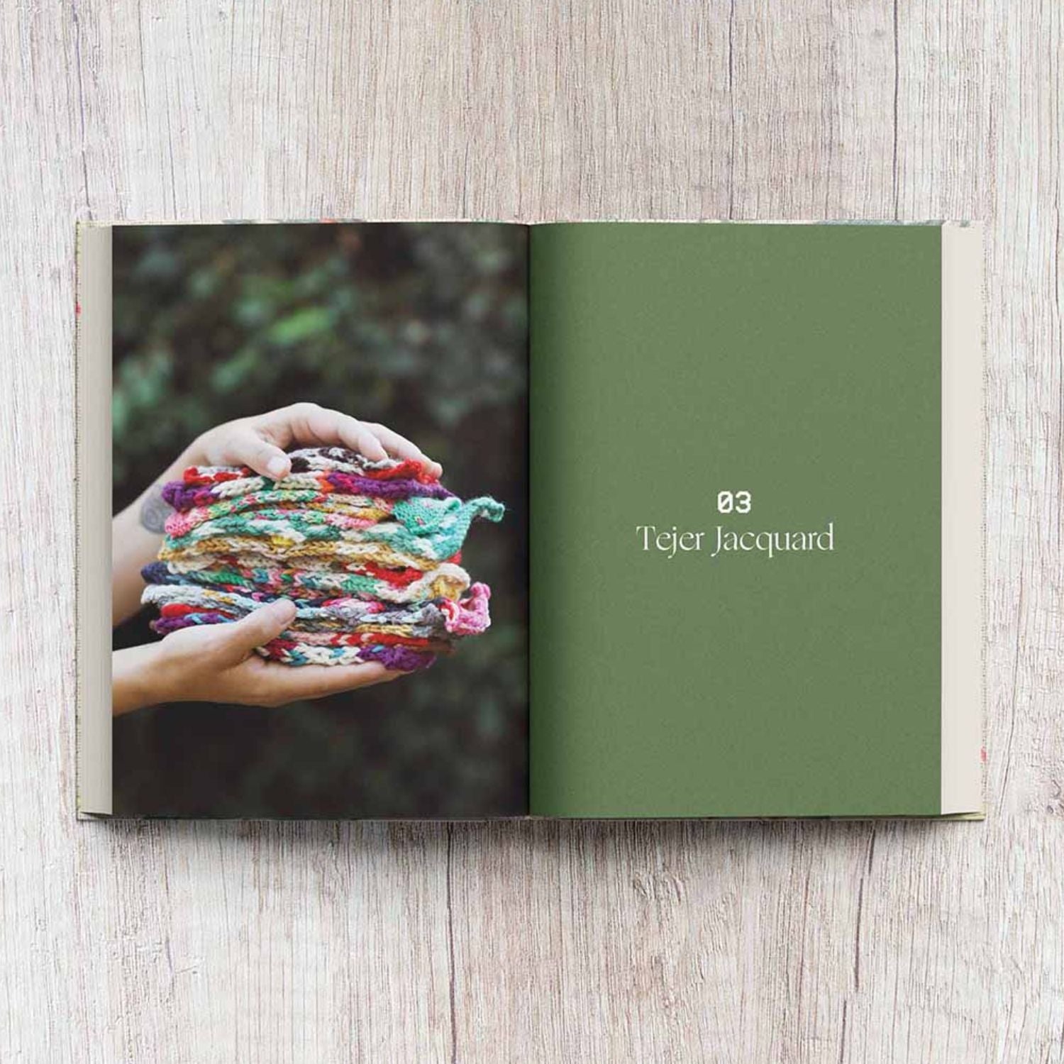 Botanico: Tejer jacquard