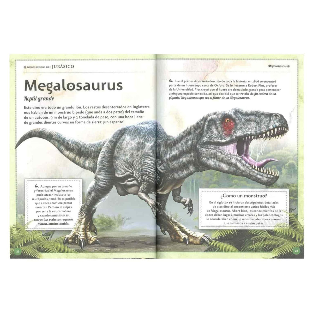 El magnifico libro de los dinosaurios
