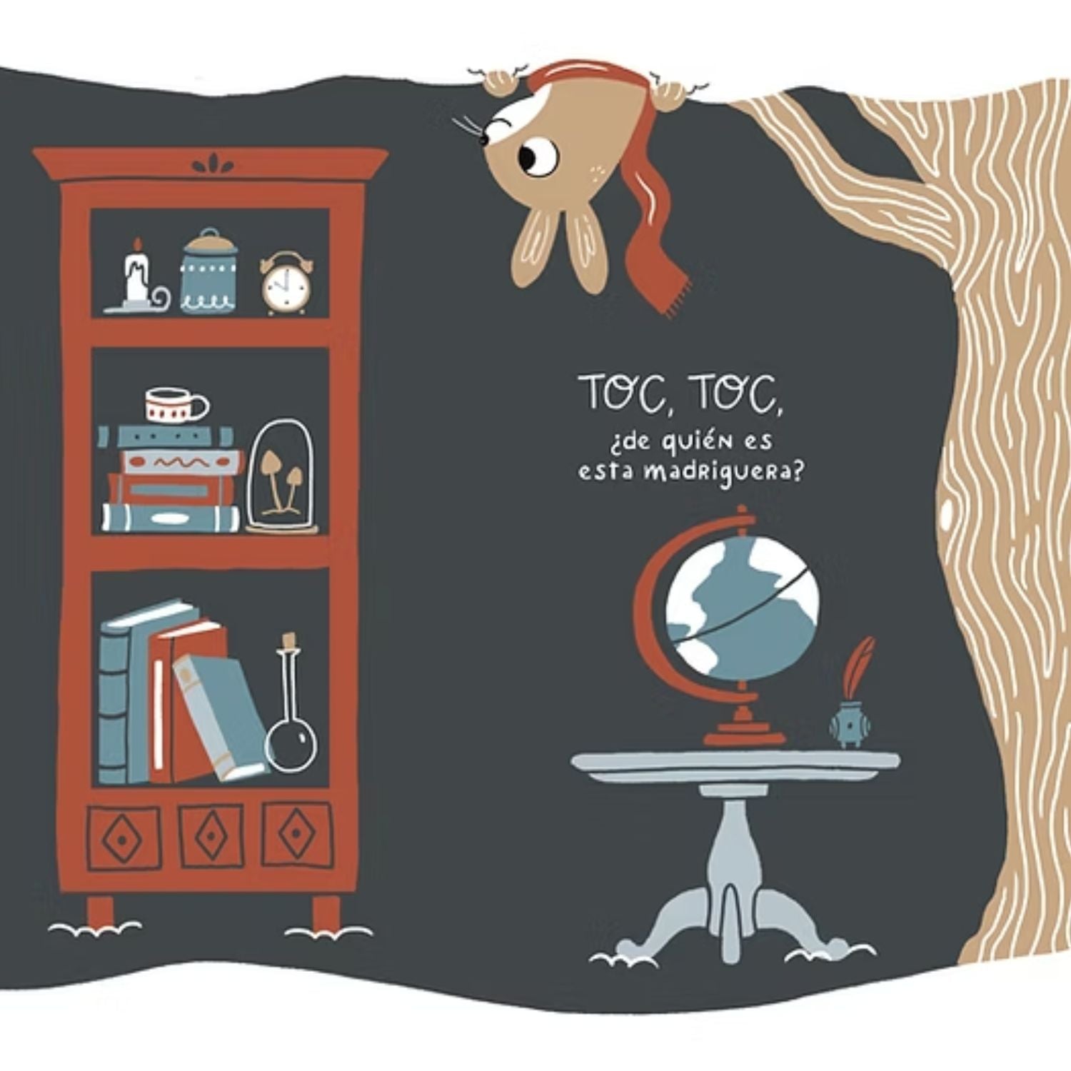 Toc toc ¿de quién es esta madriguera?