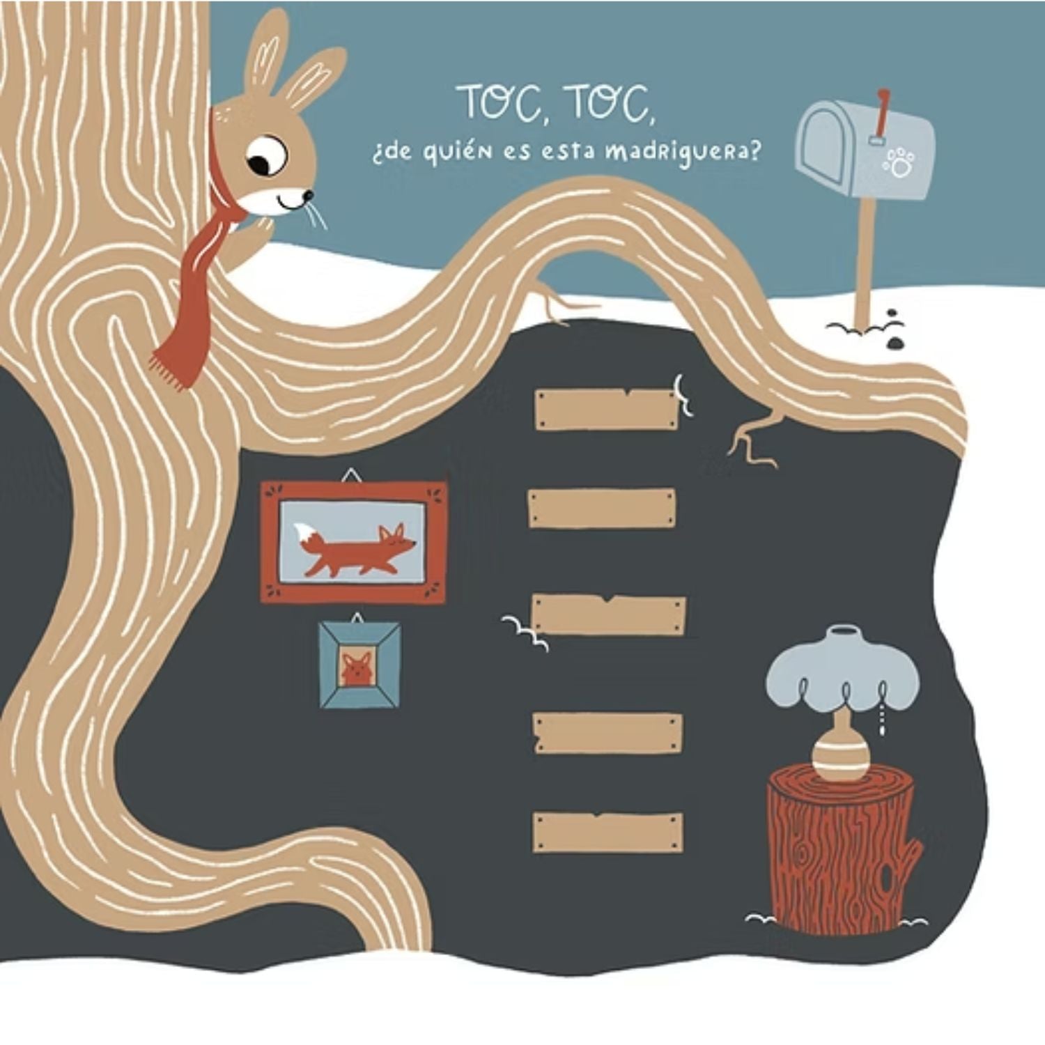Toc toc ¿de quién es esta madriguera?