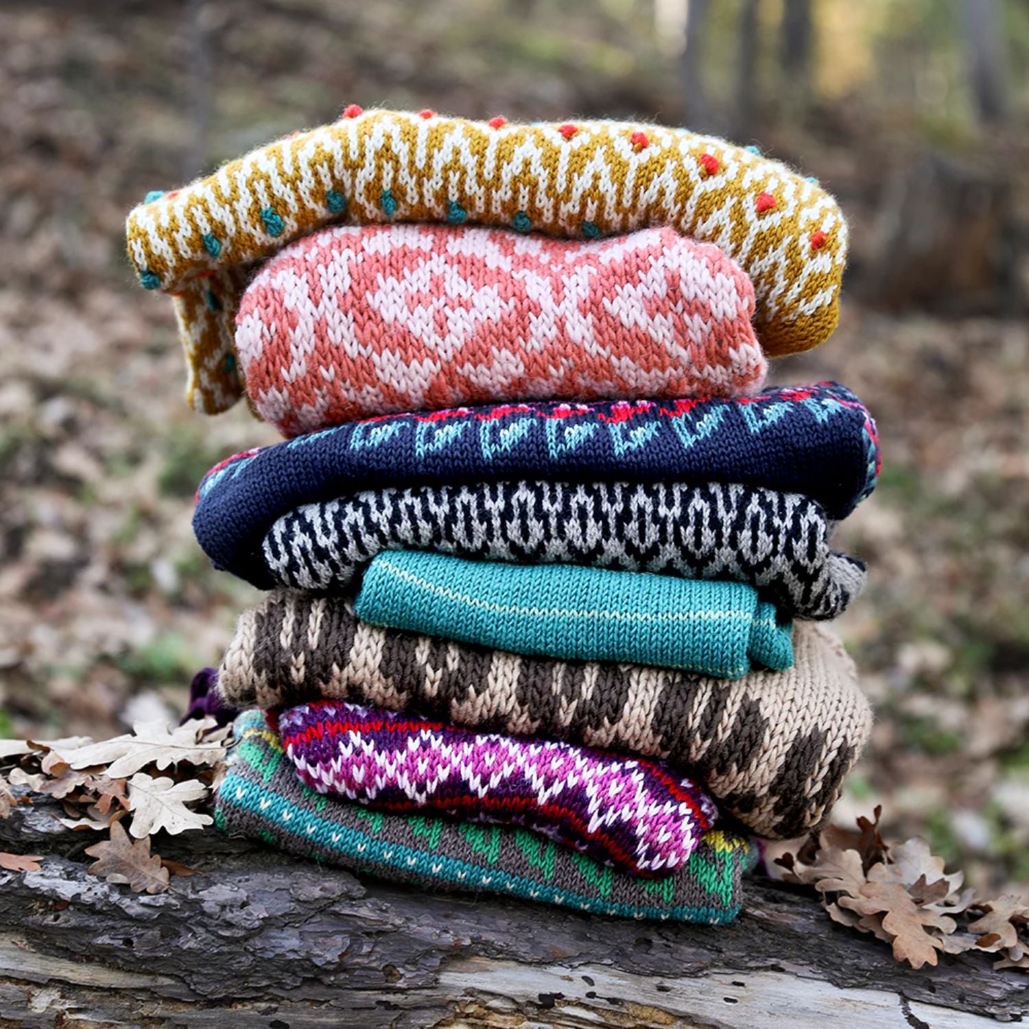 Botanico: Tejer jacquard