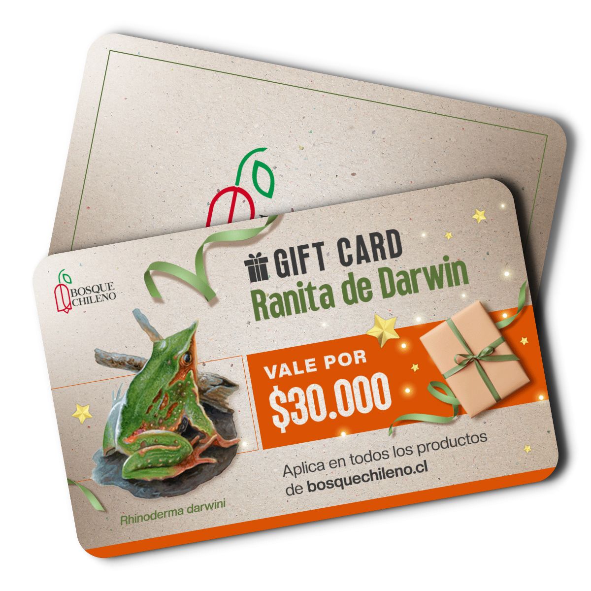 Gift Card Ranita de Darwin