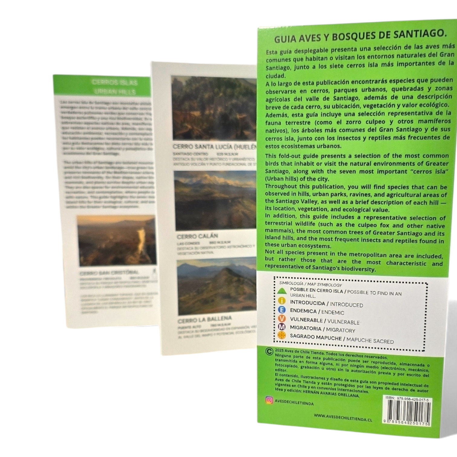 Guia de bolsillo - Aves y bosques de santiago