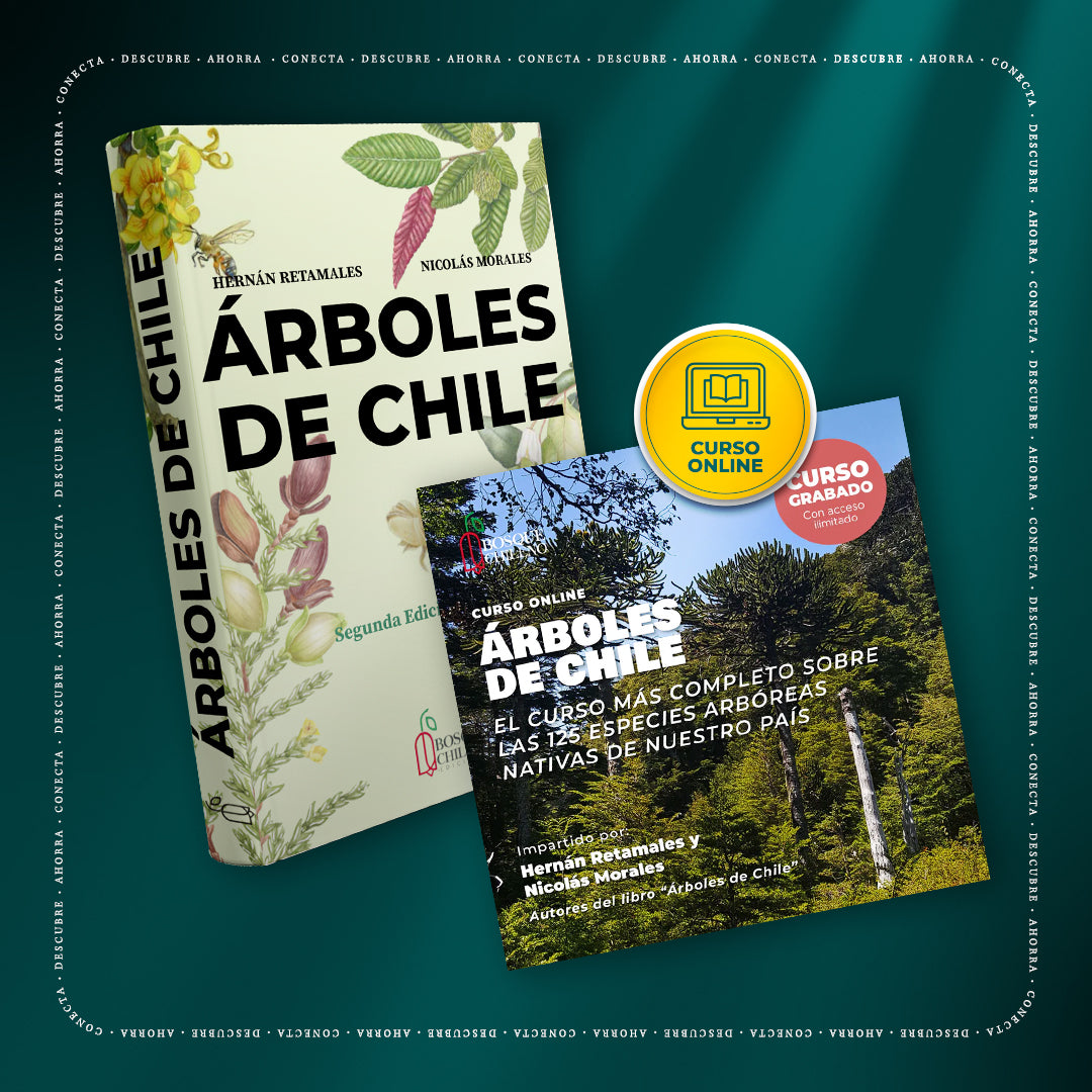 Pack Libro tapa dura + Curso Árboles de Chile