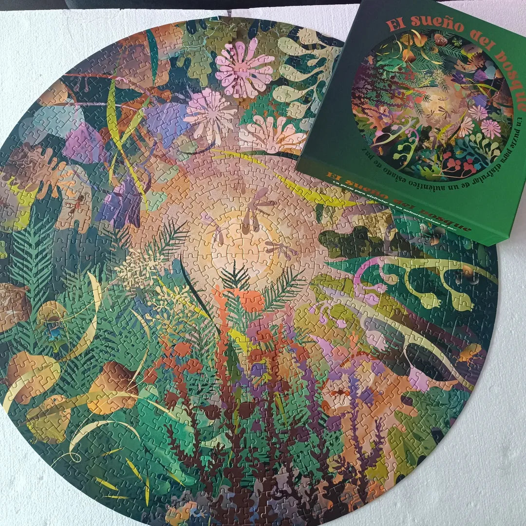 El sueño del bosque. Puzzle circular de 1000 piezas