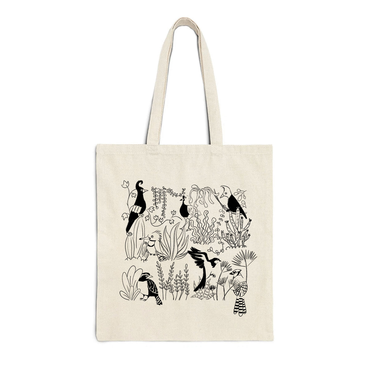 Bolsa totebag Aves de Chile