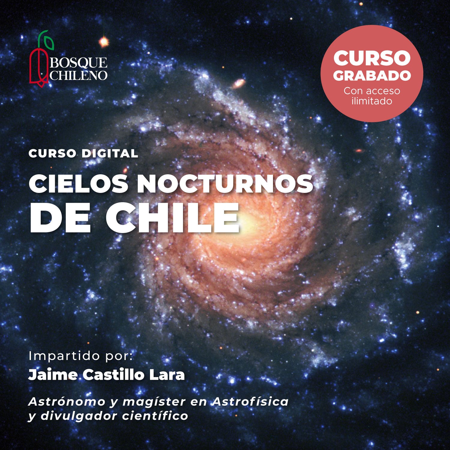 Curso digital: Cielos nocturnos de Chile
