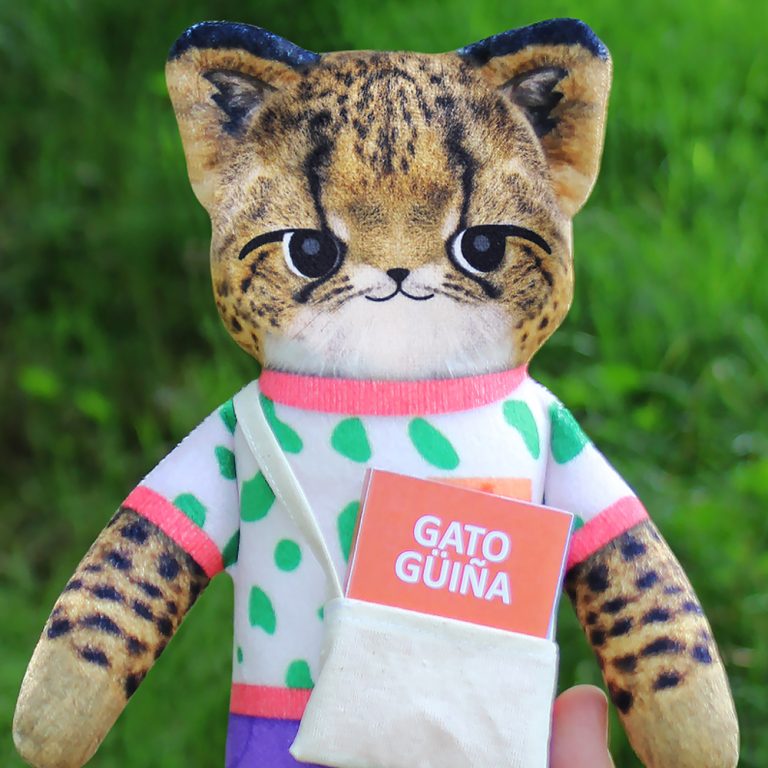 Muñeco felpa - Gato Güiña
