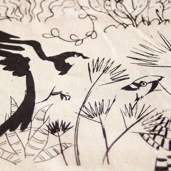 Bolsa totebag Aves de Chile