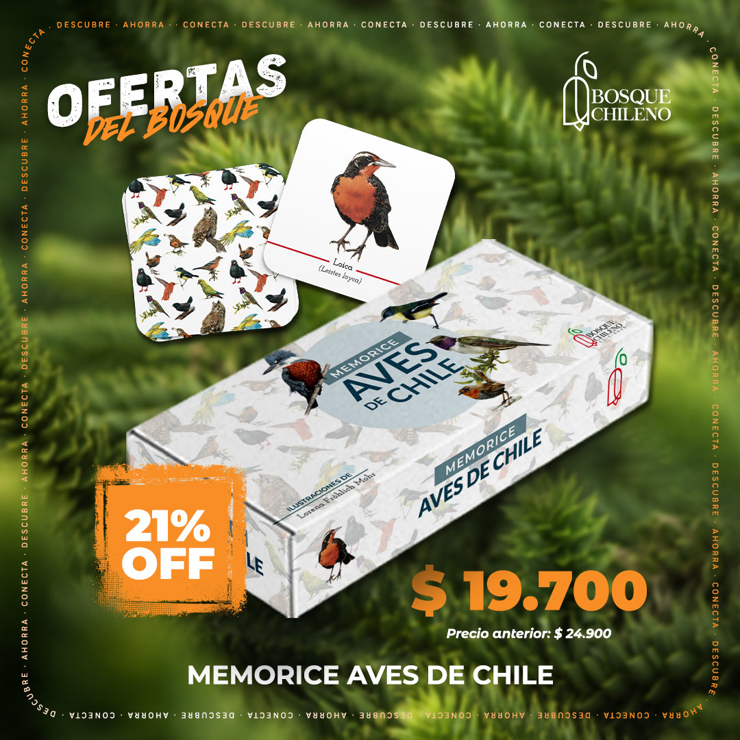 Memorice Aves de Chile