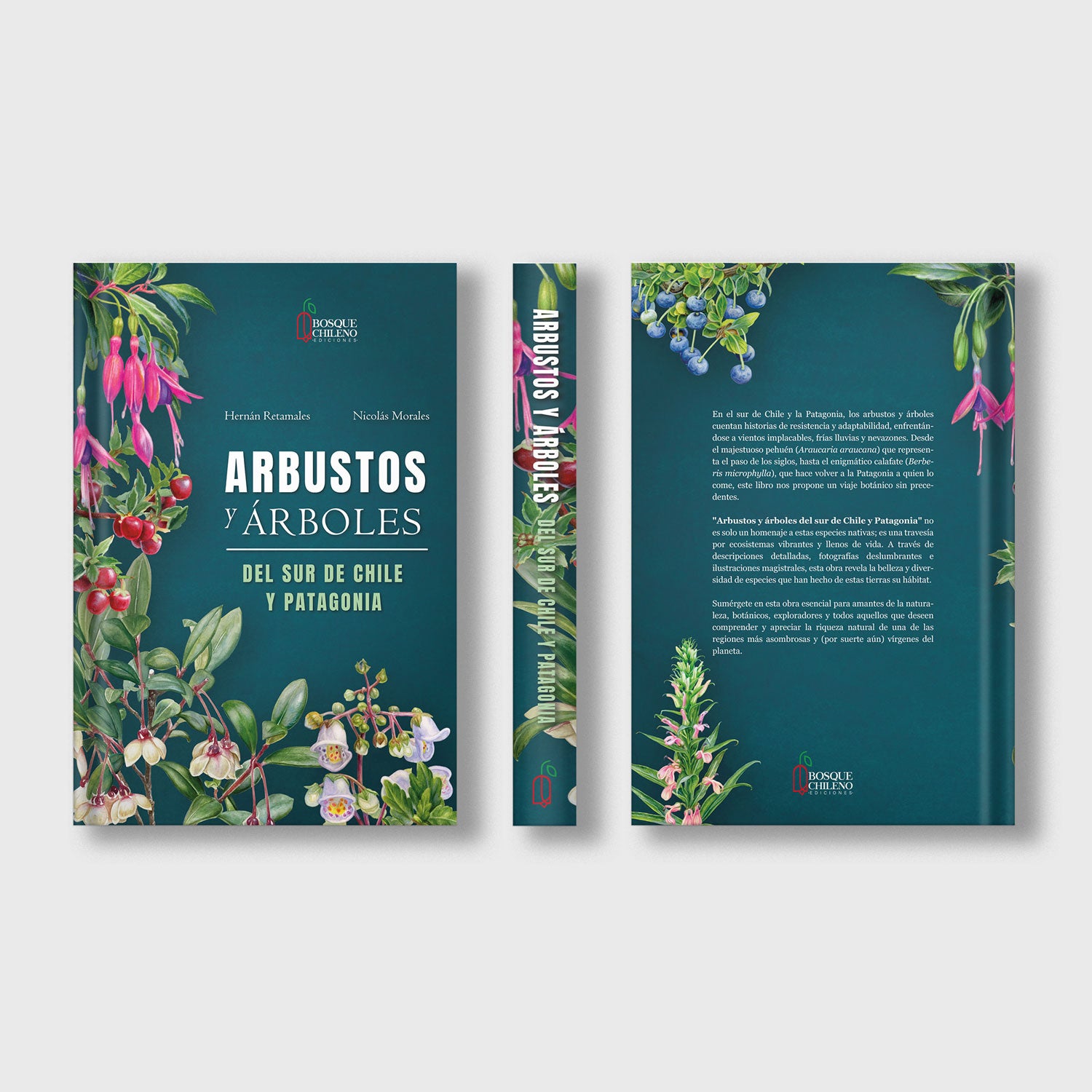 Arbustos y árboles del sur de Chile y patagonia